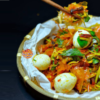 công thức làm bánh tráng trộn 