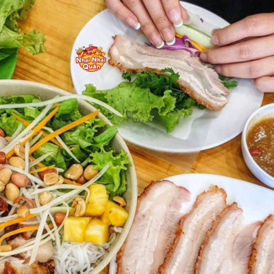 Cách làm bánh tráng cuốn thịt heo