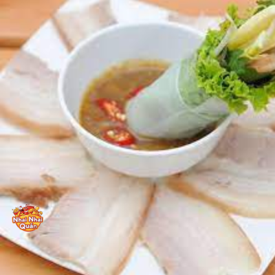 Cách làm bánh tráng cuốn thịt heo