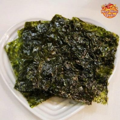 rong biển ăn liền nhai nhai quán