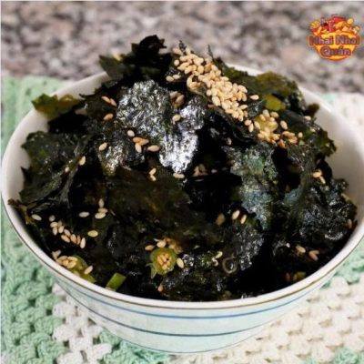 rong biển ăn liền nhai nhai quán