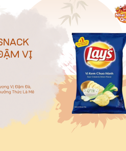 Combo 5 Gói Snack vị Kem chua Hành nhà Nhai Nhai