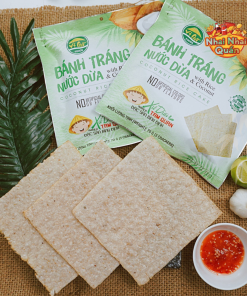 bánh tráng nướng vị dừa nhà Nhai Nhai Quán