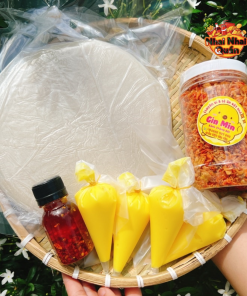 Bánh tráng phơi sương nhà Nhai Nhai Quán