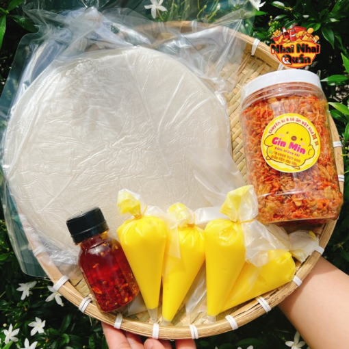 Bánh tráng phơi sương nhà Nhai Nhai Quán