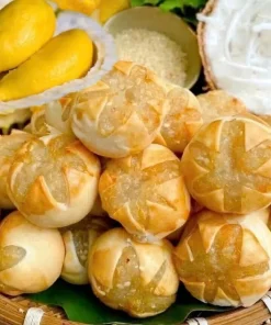 Bánh dừa nướng vị Sầu riêng